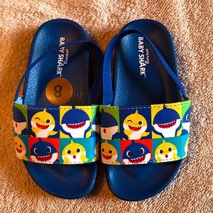 Baby shark toddler shoes